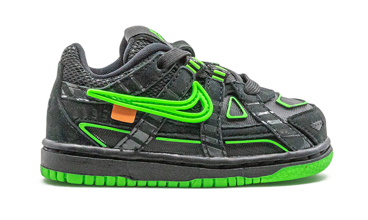 RUBBER DUNK TD "Off-White - Green Strike" CW7444 001